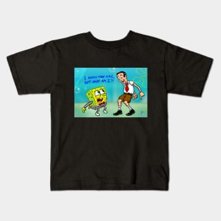 Pee-Wee and Spongebob Tribute Kids T-Shirt